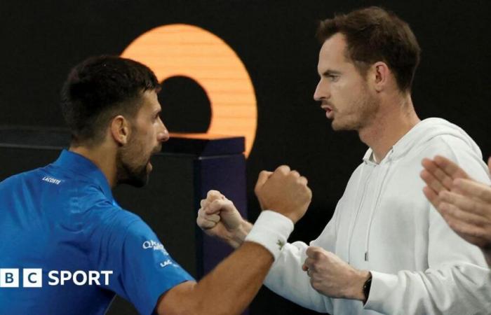 Dans le cadre du partenariat de Novak Djokovic avec l’entraîneur Andy Murray