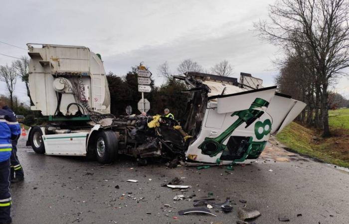 violent affrontement entre deux poids lourds