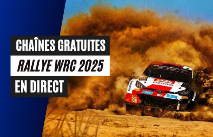 Chaîne TV gratuite où regarder le rallye WRC en streaming live