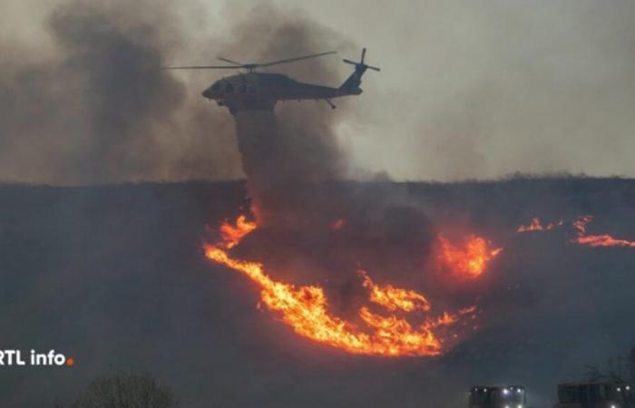 Un nouvel incendie violent près de Los Angeles, en Californie