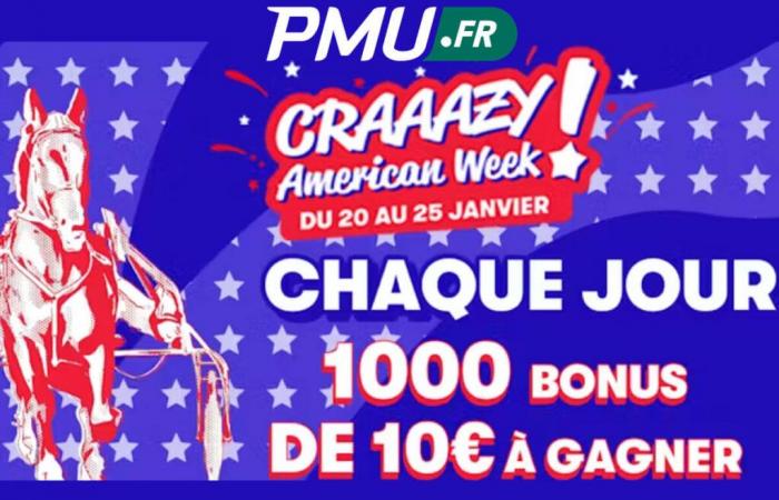 10 000 € à gagner chaque jour pendant le Prix d’Amérique Madness Week