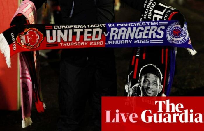 Manchester United contre Rangers : Ligue Europa – en direct