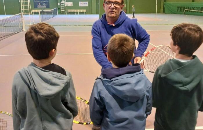 Le « prof » du mois : Olivier Régnier, passionné de tennis