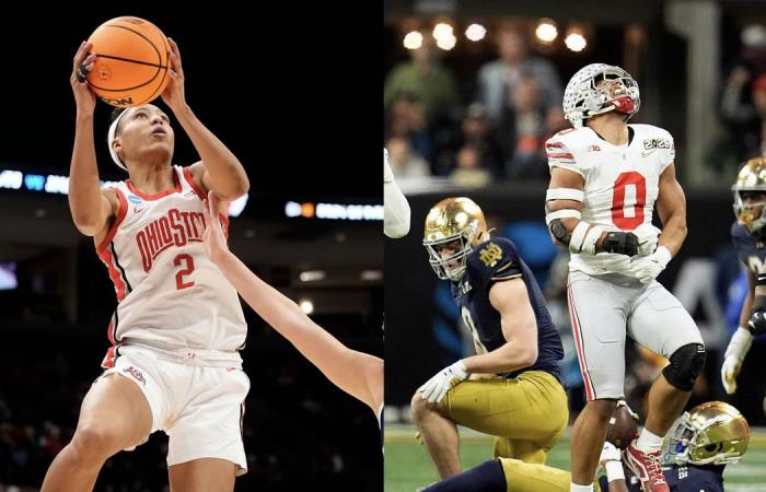 Comparaisons des joueurs de football et de basket-ball féminin de l’Ohio State