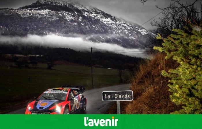 il prend déjà la tête du rallye Monte-Carlo à l’issue de la première journée