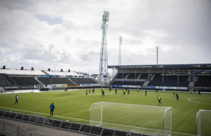 Manifestation pro-palestinienne en marge du match entre Bodo/Glimt et Maccabi Tel-Aviv en Ligue Europa