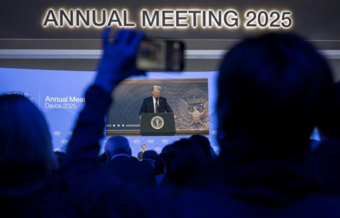 Venez en Amérique ou payez des impôts, dit Trump aux patrons réunis à Davos – 23/01/2025 à 20h52