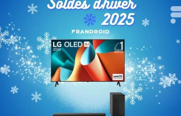 Super prix soldé pour ce pack avec TV LG OLED 55″ (4K@120 Hz) + barre de son 3.1