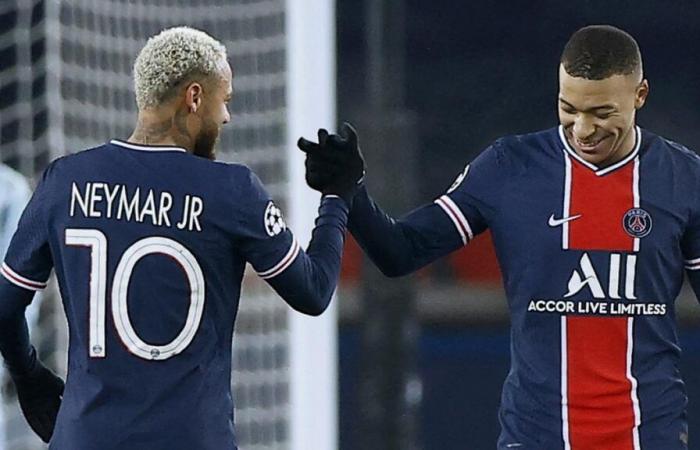 Neymar se dit plus fort que Kylian Mbappé