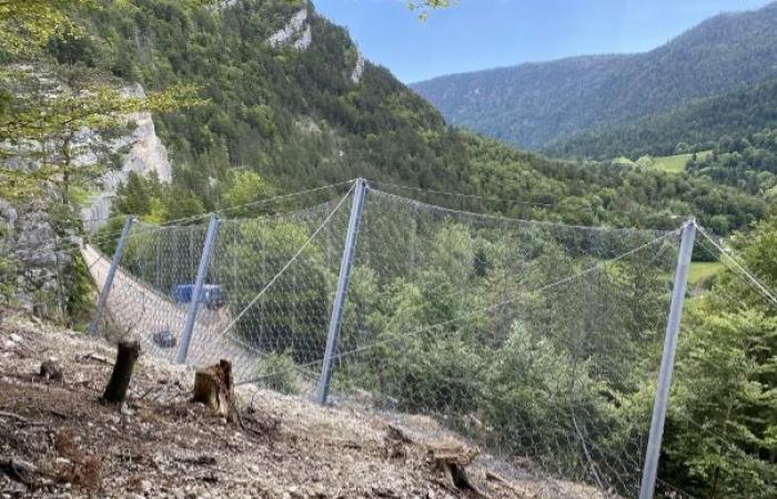 Actualités – Val-de-Travers – Fin des travaux de sécurisation de Noiraigue