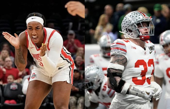 Comparaisons des joueurs de football et de basket-ball féminin de l’Ohio State