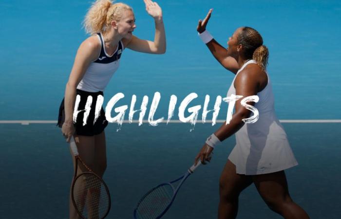 Siniakova / Townsend – Andreeva / Shnaider – Temps forts du match – Open d’Australie – Tennis Vidéo