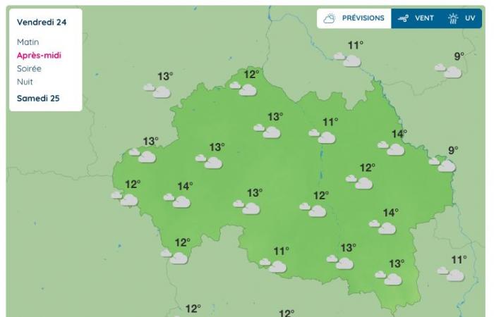 Allier (météo) – Quel temps fera-t-il le vendredi 24 janvier 2025 ?