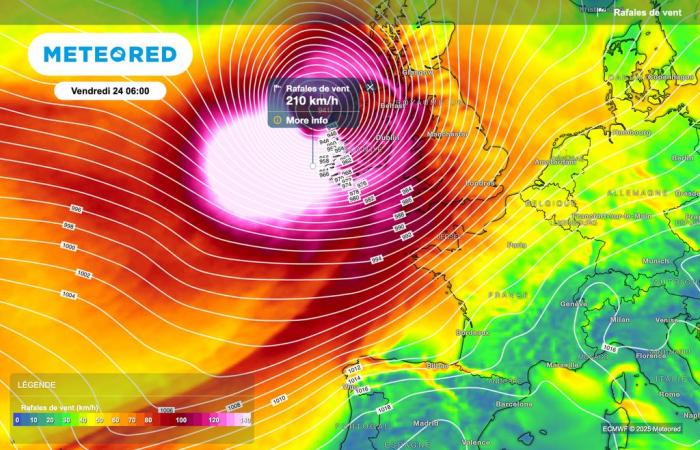 La tempête Éowyn s’approche de la France. Faut-il craindre de violentes rafales de vent ?