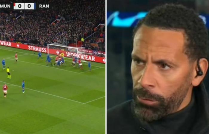 Rio Ferdinand sort du scénario avec une publication sur les réseaux sociaux pendant le commentaire de TNT tout en regardant Man Utd vs Rangers – Man Utd