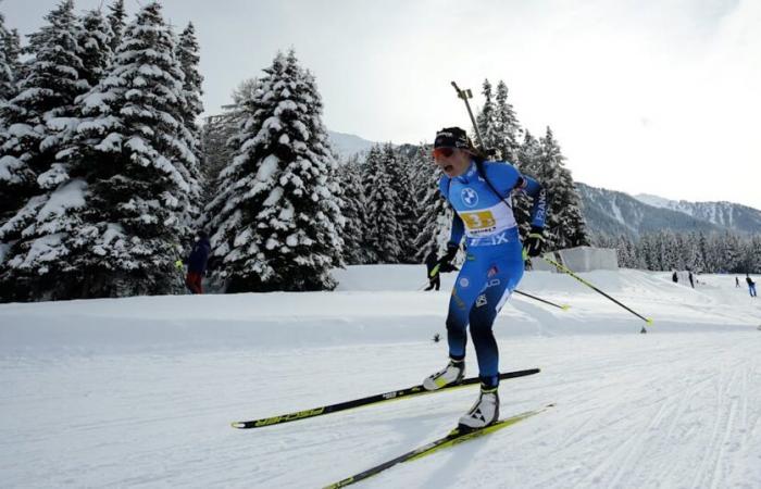 Justine Braisaz-Bouchet et Éric Perrot parlent de leur préparation à Antholz, site des prochains Jeux olympiques d’hiver de Milan Cortina 2026