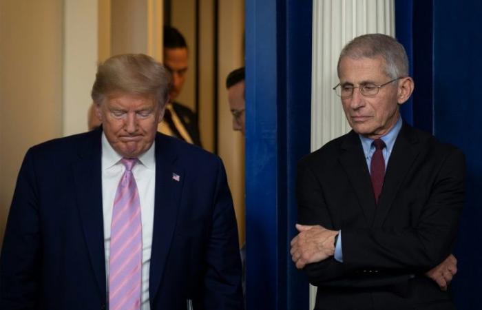 Trump retire toute protection au Dr Anthony Fauci, son ancien conseiller Covid