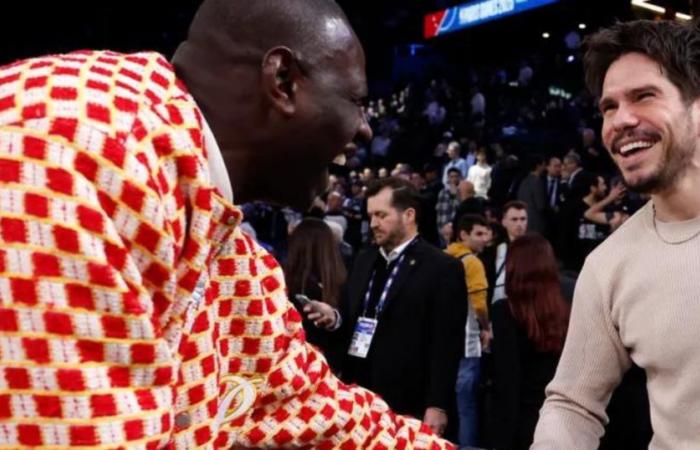 François Civil, Omar Sy, Alison Wheeler… Les célébrités se pressent pour le match des Spurs à Paris