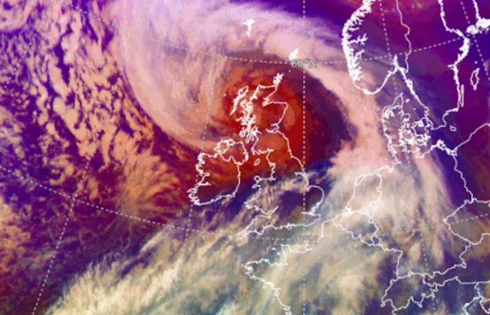 Pourquoi les météorologues comparent la tempête éowyn à une bombe