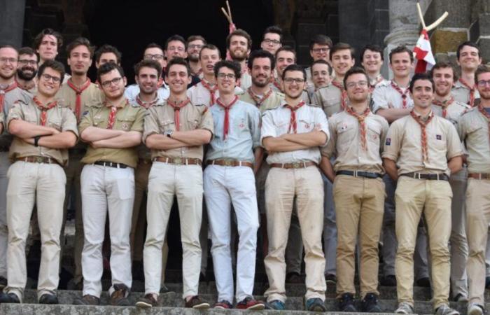 Les scouts de l’unité de France célèbrent le centenaire de la route