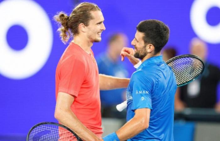 Un « problème » flagrant révélé avant le choc entre Alexander Zverev et Novak Djokovic