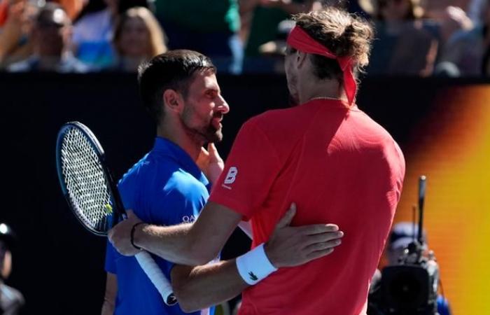 Novak Djokovic prend sa retraite en demi-finale contre Alexander Zverev