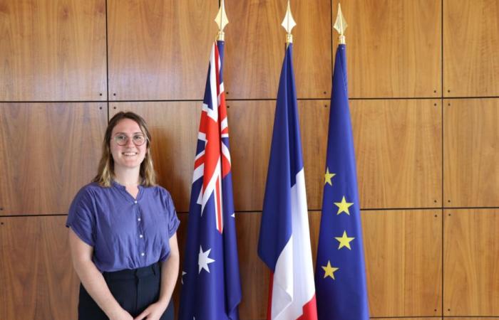 À l’ambassade de France en Australie, ce jeune scientifique avance les recherches sur le milieu marin