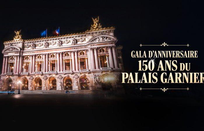 Gala vidéo en direct pour le 150e anniversaire du Palais Garnier