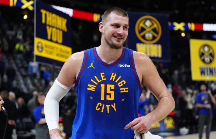 Désolé Jokic ? Un panier lunaire et un cinquième triple double de suite pour le pivot de Denver