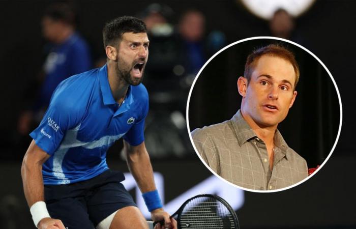 Andy Roddick explique ce que fait Novak Djokovic à l’Open d’Australie qui est «fou»