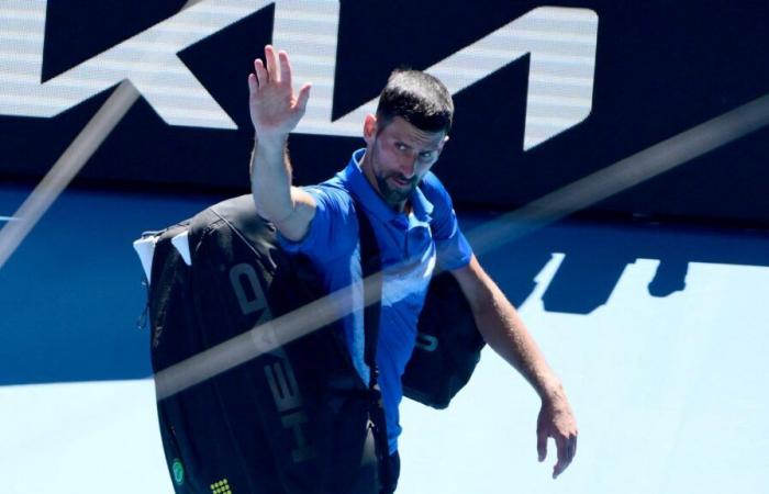 Novak Djokovic Hue en abandonnant la demi-finale, défense Alexander Zverev