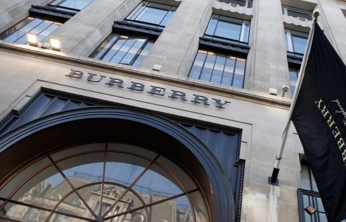 Les ventes de nouveaux Burberry baissent en 2024