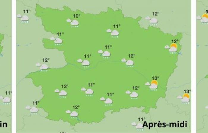 Maine -t-Loire. Votre temps pour les 25, 26 et 27 janvier… et un fait frappant!