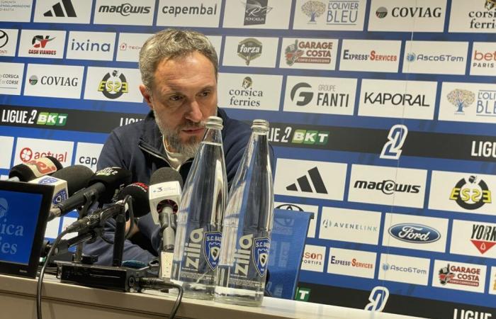 Benoît Tavenot (SC Bastia): “Mon geste est idiot”