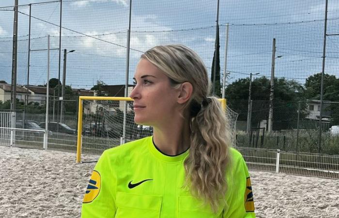 l’arbitre Virginie Guillin revient sur ses débuts compliqués