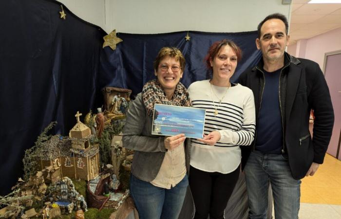 L’école Sainte-Marie a remporté le concours de crèche, organisé par l’Apel du Gard