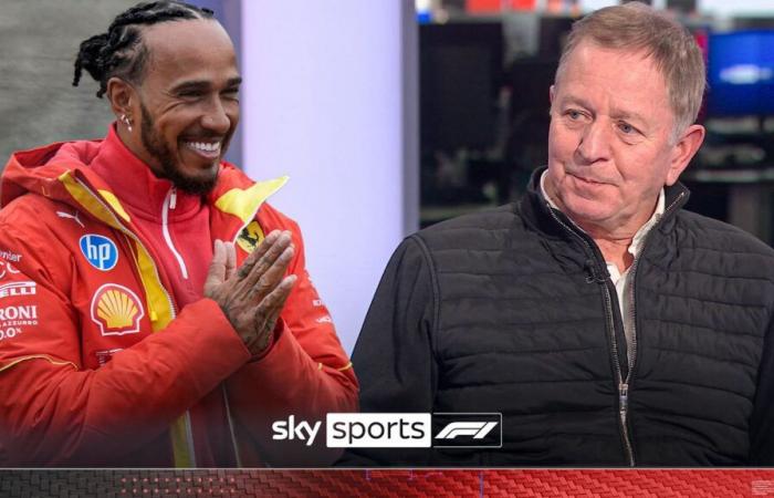 Lewis Hamilton : Martin Brundle n’a « aucun doute » que le pilote Ferrari peut remporter un huitième titre mondial de F1, un record