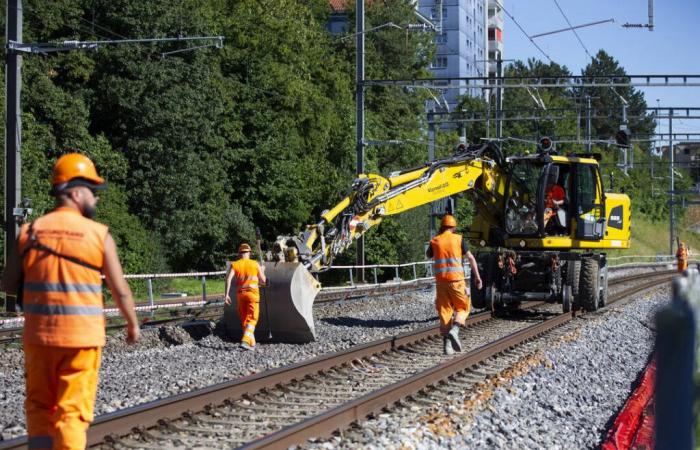 La ligne de train Lausanne-Berne sera coupée pendant l’euro féminin