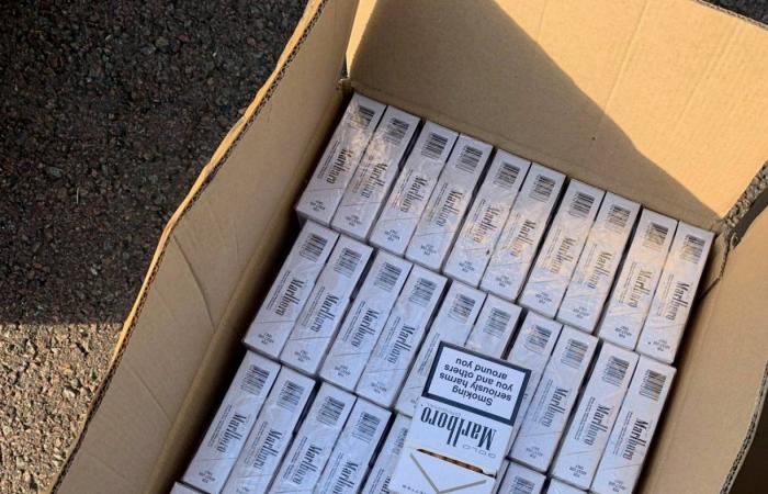 saisie de près d’un millier de paquets de contrebande de cigarettes sur l’A77