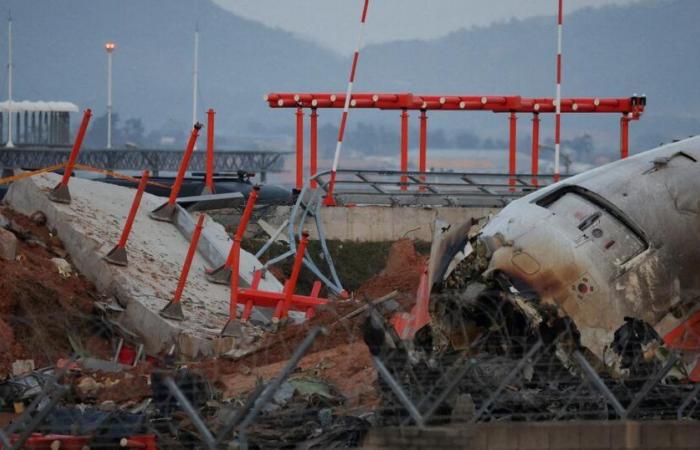 La Corée du Sud retirera les barrières en béton près des pistes d’atterrissage après le crash de Jeju Air