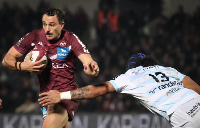 Union Bordeaux-Bègles (UBB). “Je veux croquer tout ce qui se présente”, dit Nans Ducuing