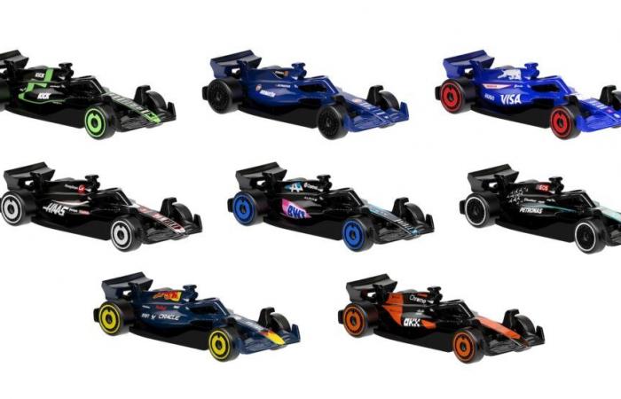 Découvrez l’intégralité de la collection Hotwheels F1, ses prix et sa date de sortie