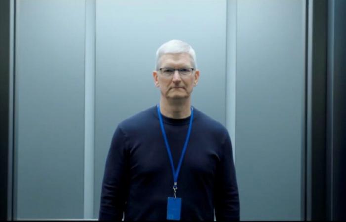 Tim Cook est coupé dans la nouvelle promotion Apple TV + Severance