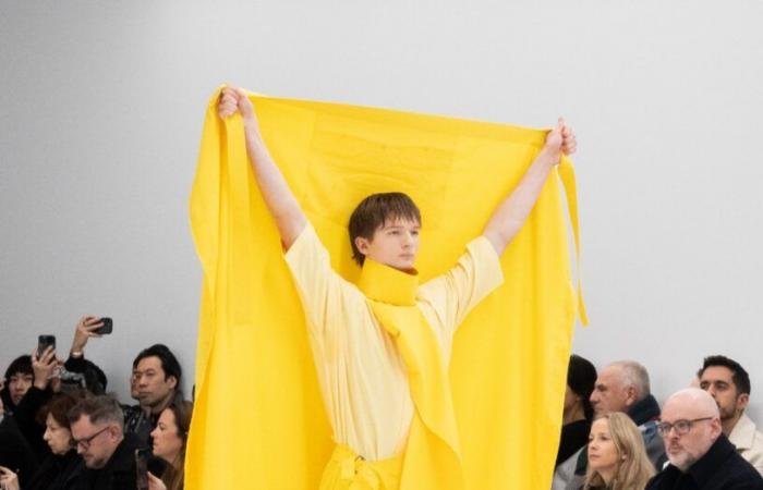 L’envolée d’Issey Miyake Men dans le défilé Automne-Hiver 2025-2026