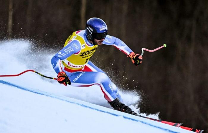 Kitzbühel – Sarrazin parle avant la descente: “Je suis debout sur mes pieds, donc j’ai de la chance”