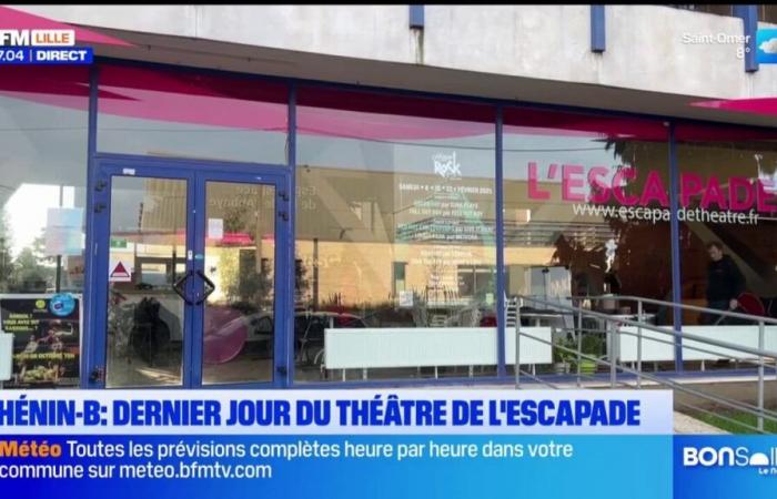 dernier jour au théâtre Escapade à Hénin-Beaumont