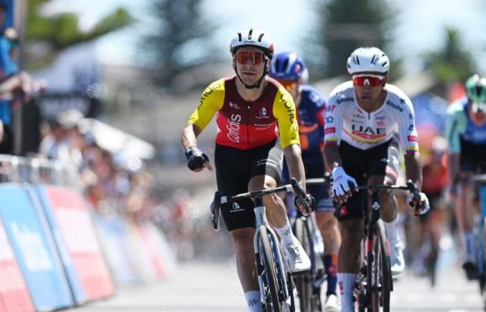 Bryan Coquard français a gagné lors de la tournée Down Under