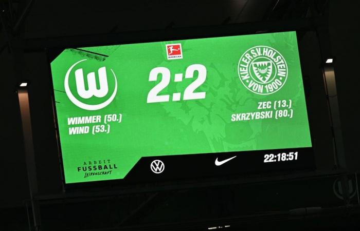 Trois dossiers blessés au match de Wolfsburg contre Kiel