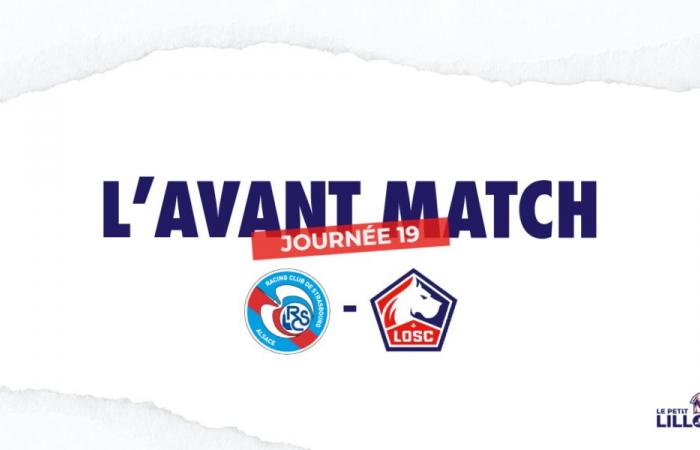 Informations d’avant-match RC Strasbourg – LOSC