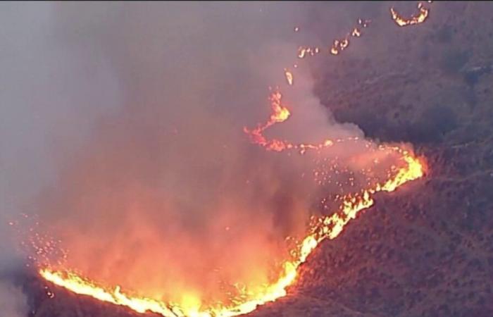 Un nouvel incendie fait rage au nord de la ville californienne